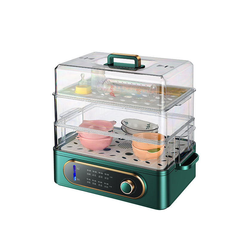 DH-006 Vapeur électrique empilable à 3 niveaux pour cuisson simultanée rapide